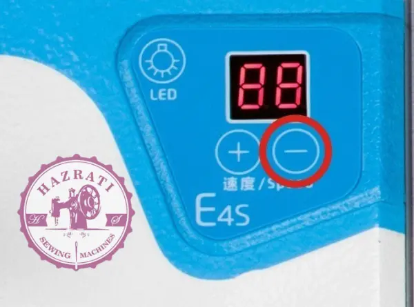 تصویر 3 چرخ خیاطی سردوز جک مدل E4S-5 ظرفیت ۵ نخ نیمه اتوماتیک